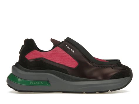 prada calf suede and fabric sneakers|Brushed Leather, Bike Fabric, And Suede Sneakers .